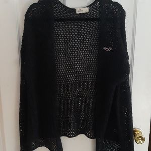 Hollister Crochet Cardigan Sz L